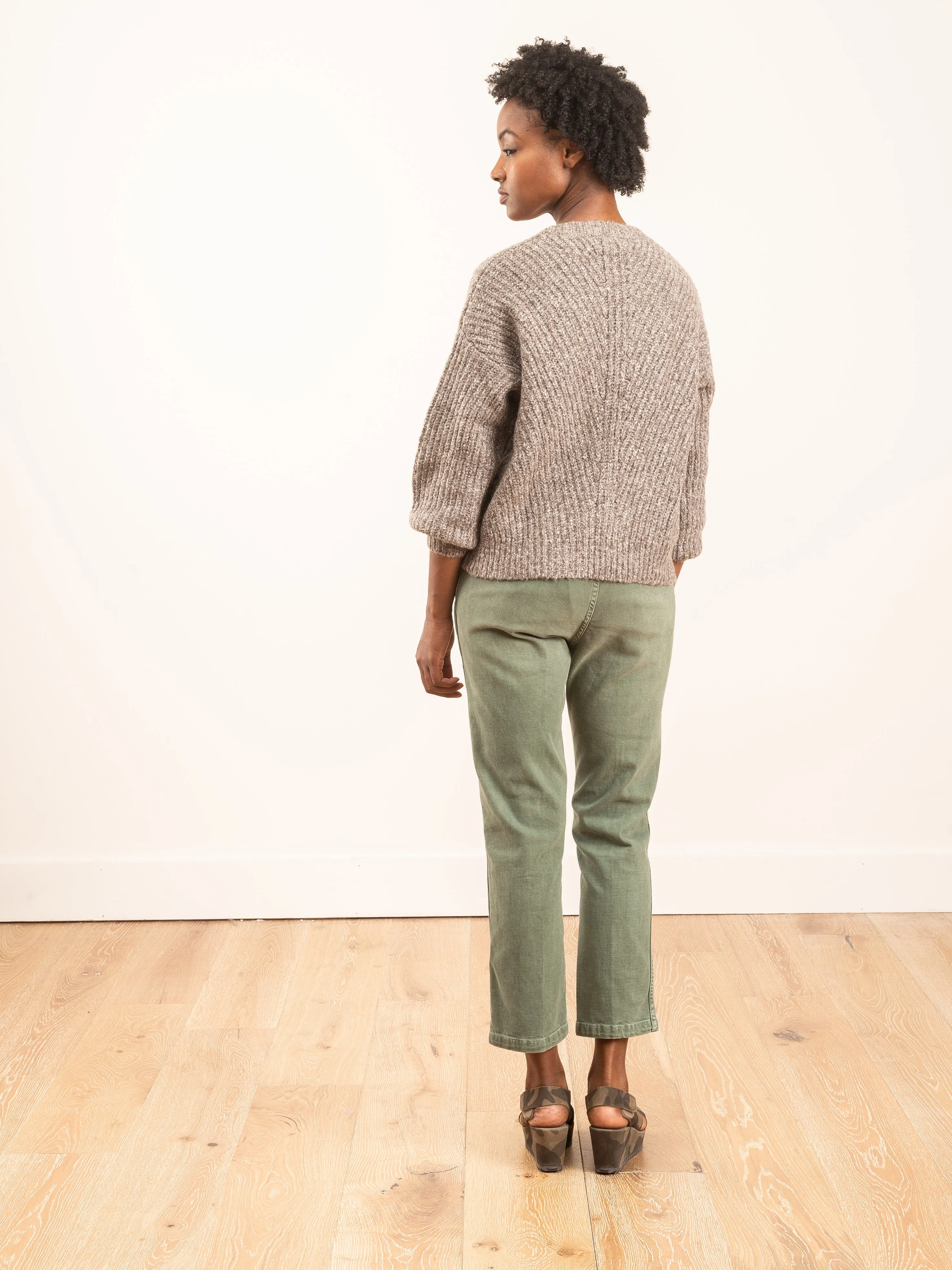 melange cardigan
