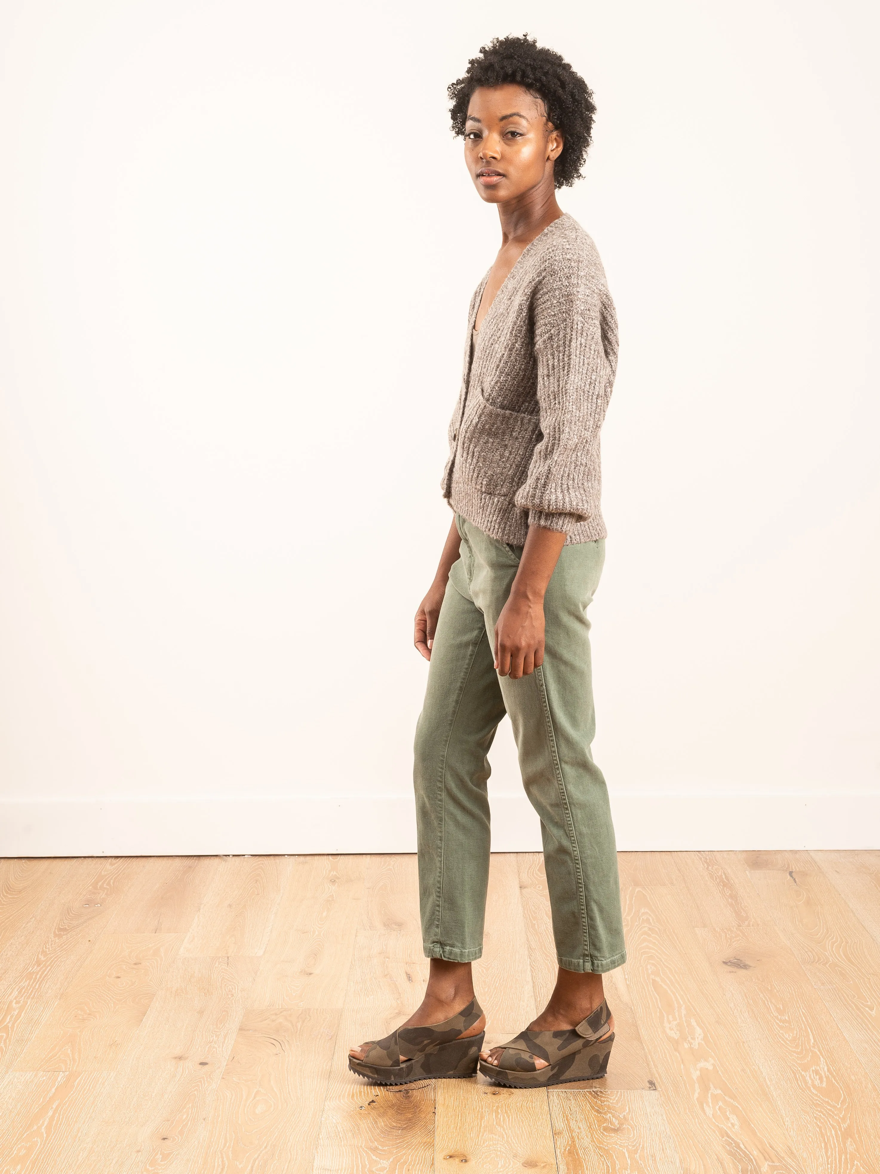 melange cardigan
