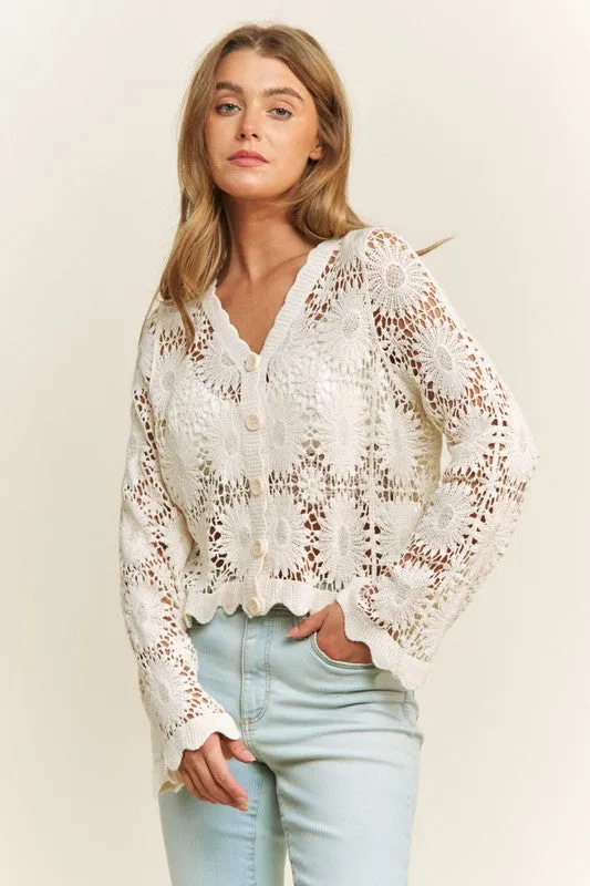 Melody Crochet Cardigan