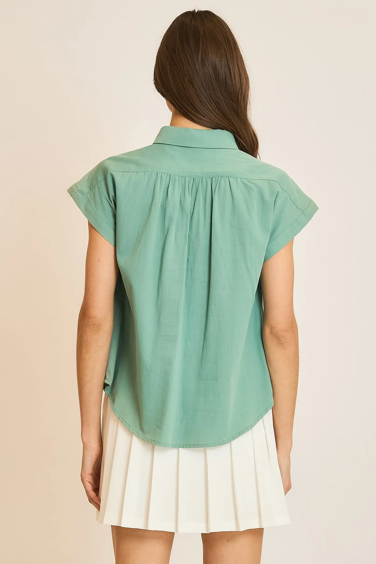 Meltaway Button Up Blouse