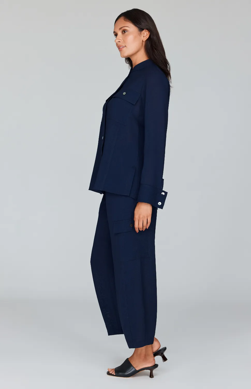 Microlinen Cargo Shirt