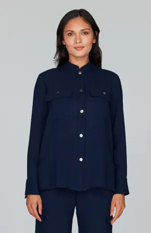 Microlinen Cargo Shirt
