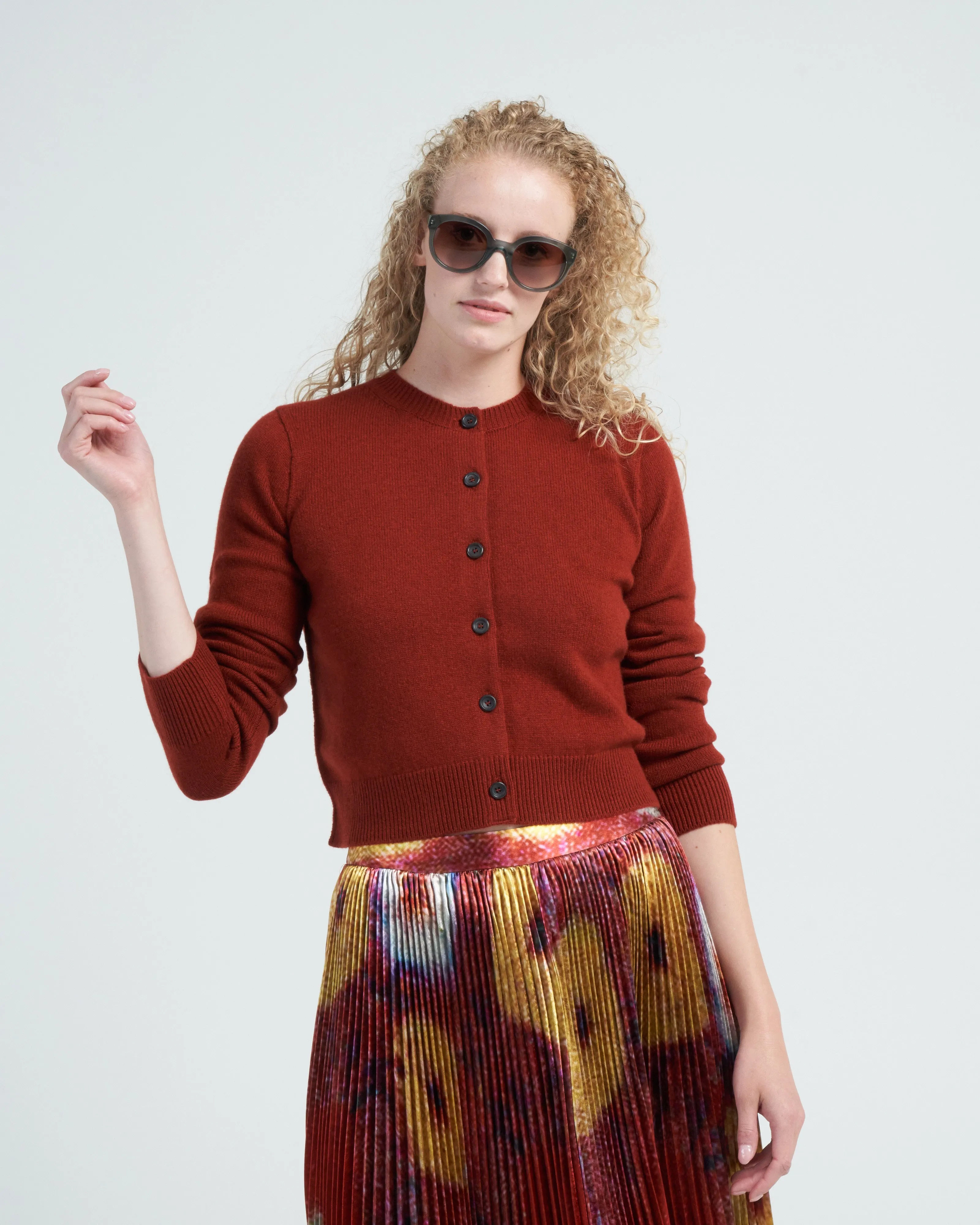 mini cardigan - harissa