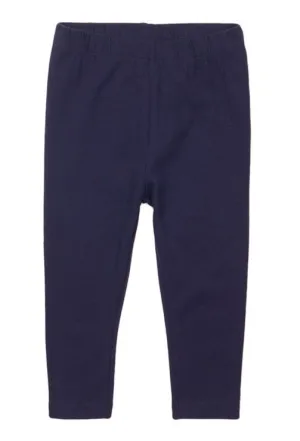 Minoti Girls Leggings Navy (12-18mths)