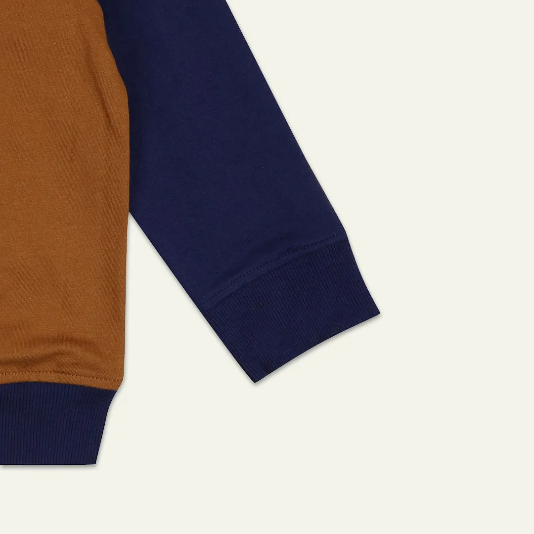 Multicolored Dinosaur Print Sweatshirt