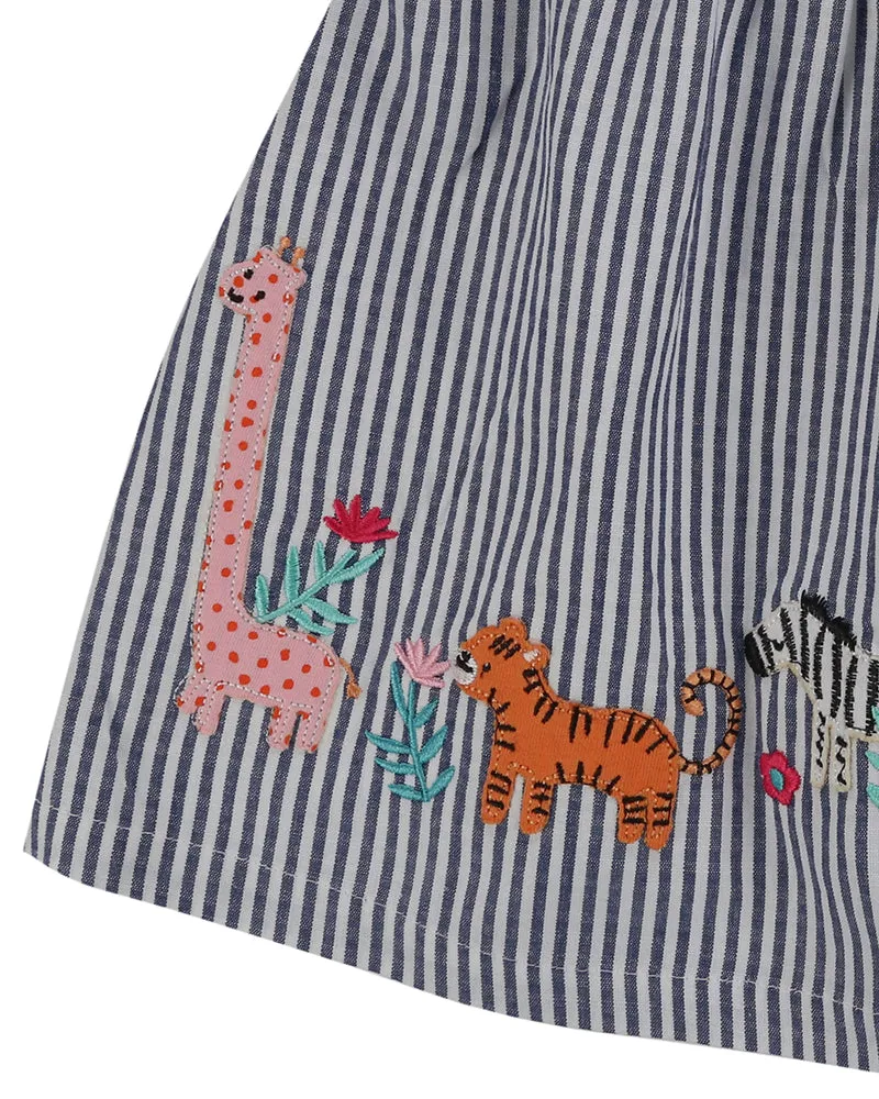 Multicoloured Animal Safari Dress