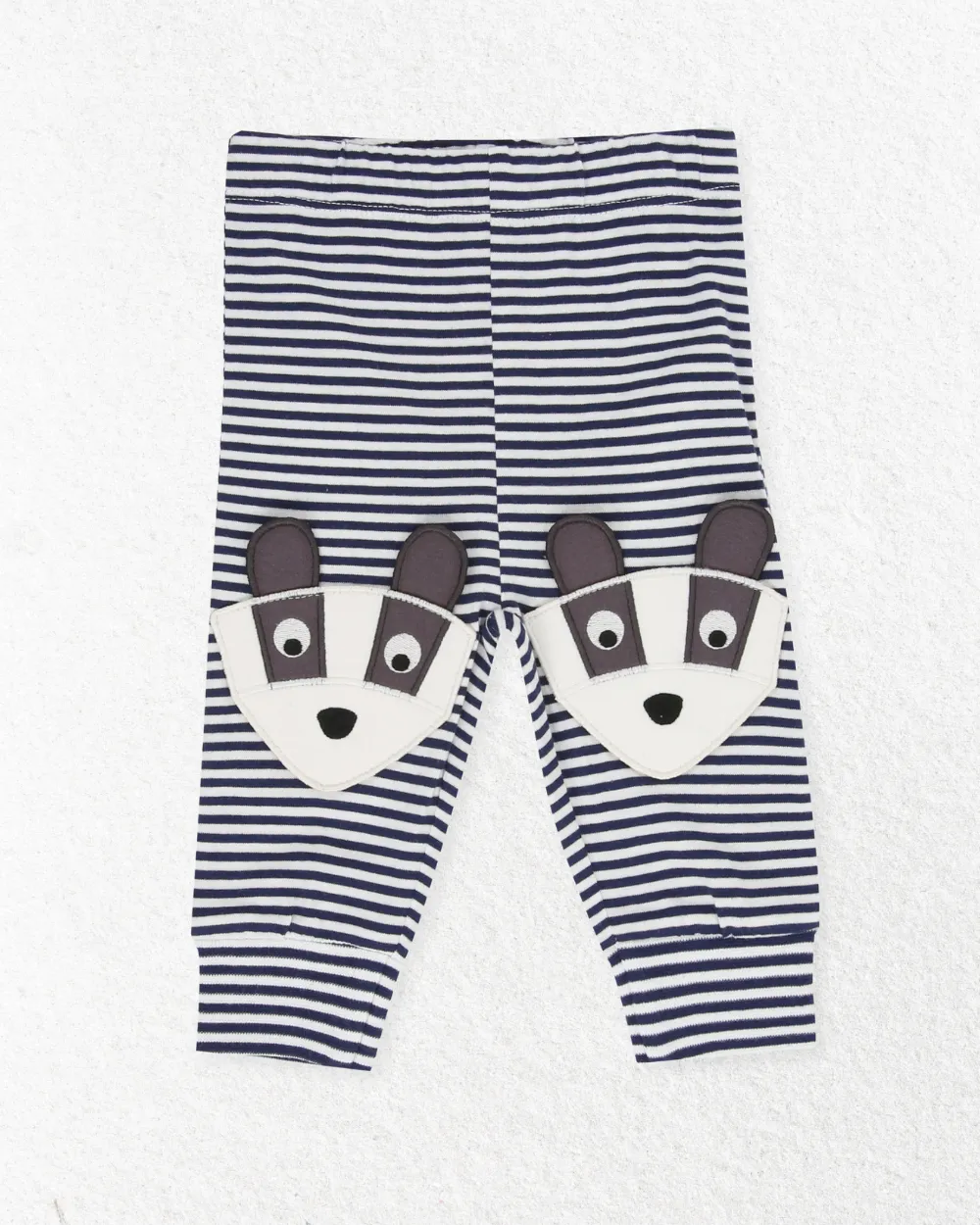 Multicoloured Badger Print Top And Legging Set