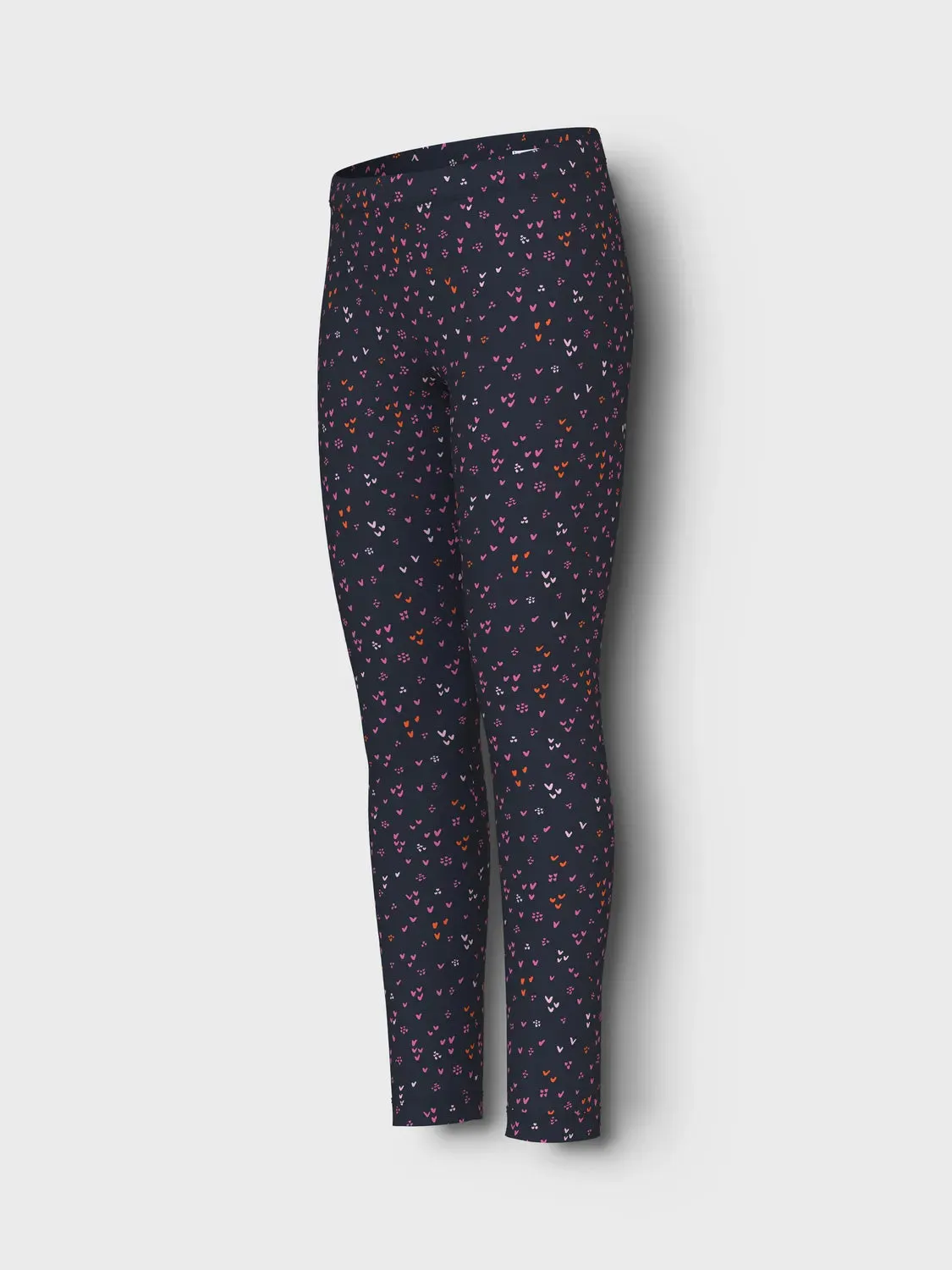 NAME IT | Kid Girl Heart Leggings