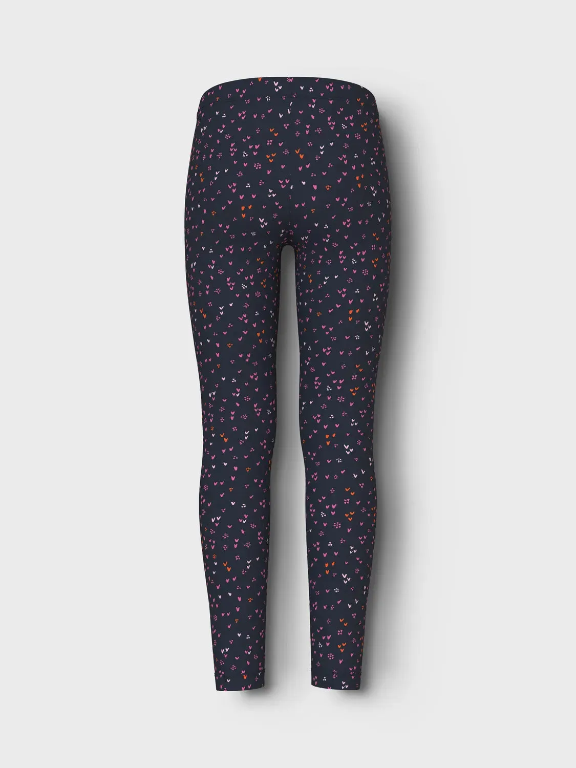 NAME IT | Kid Girl Heart Leggings