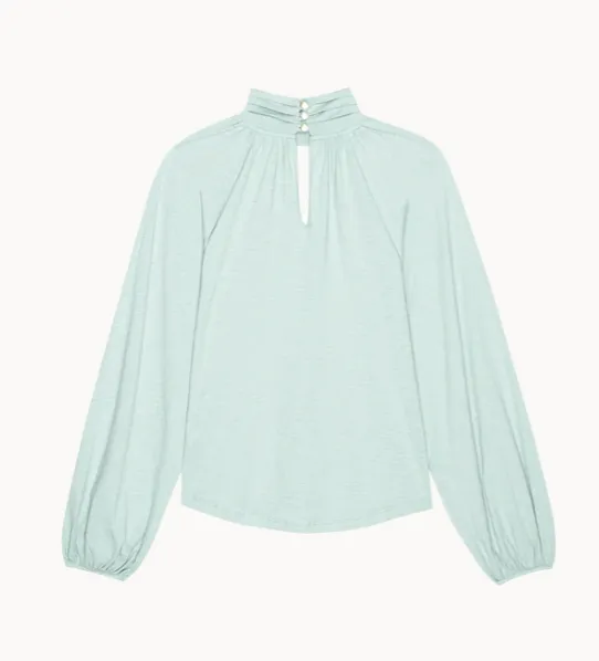 Nation LTD - Rosalie Blouse - Sea Frost