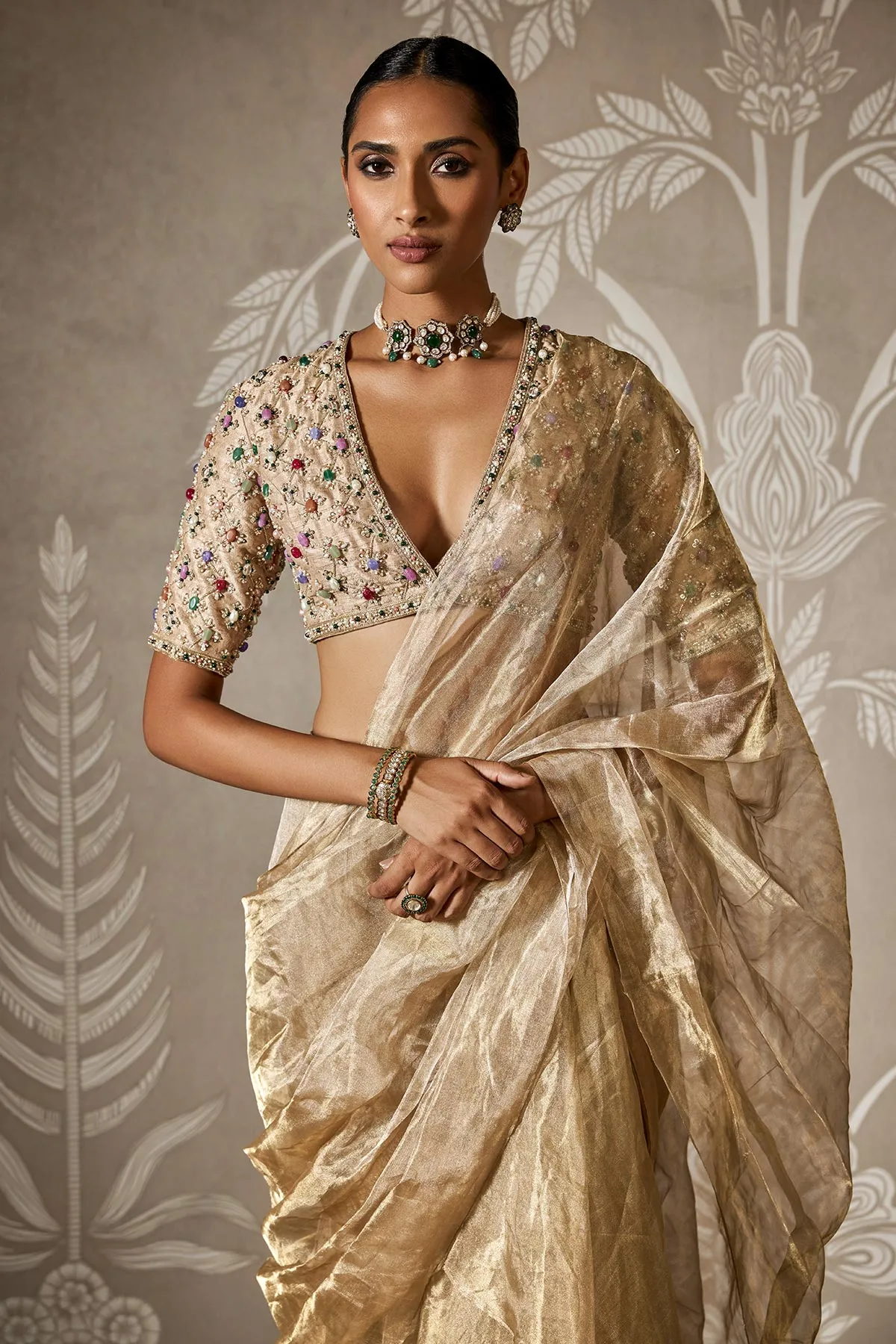 Nayantara Saree Set