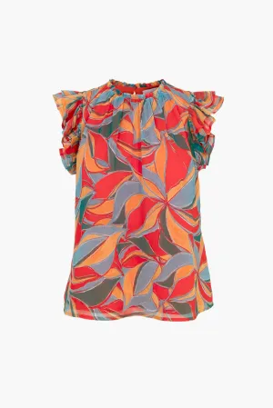 Nayarit Ruffle Blouse