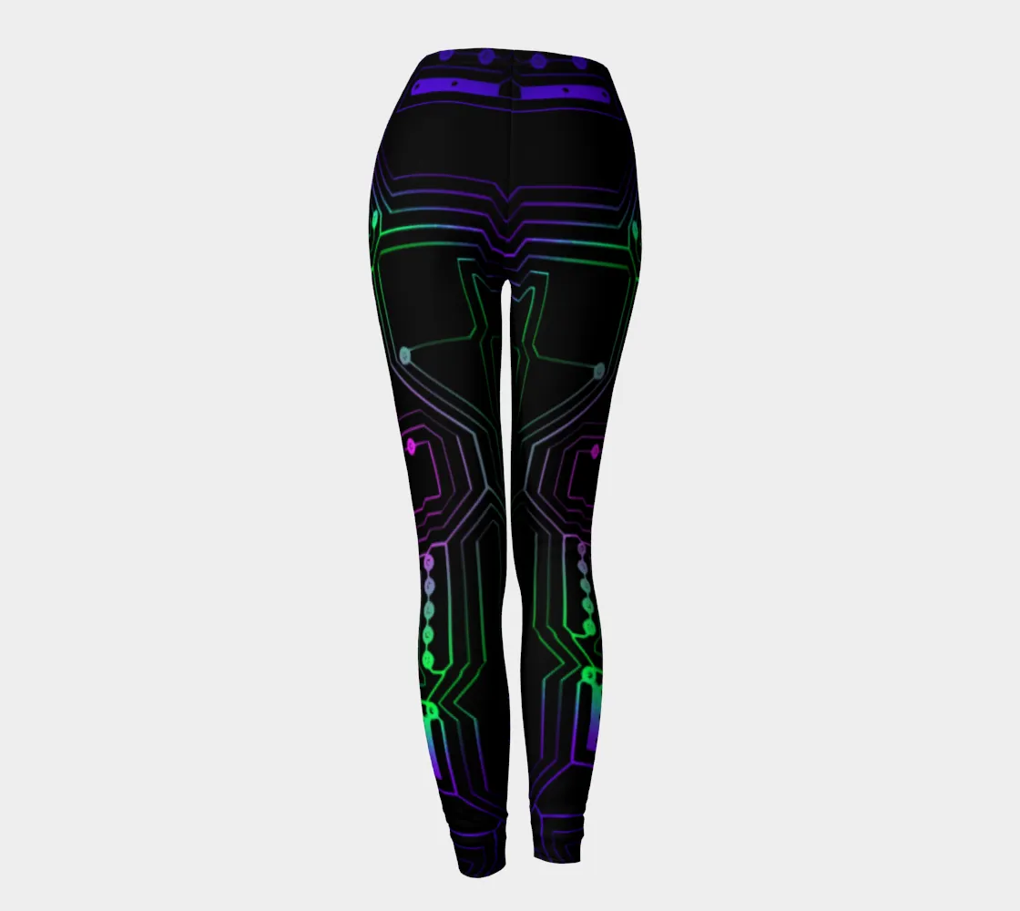 Neo Circuit Board Leggings
