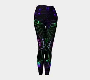 Neo Circuit Board Leggings
