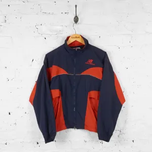 New Balance Windbreaker Shell Jacket - Blue/Orange - M
