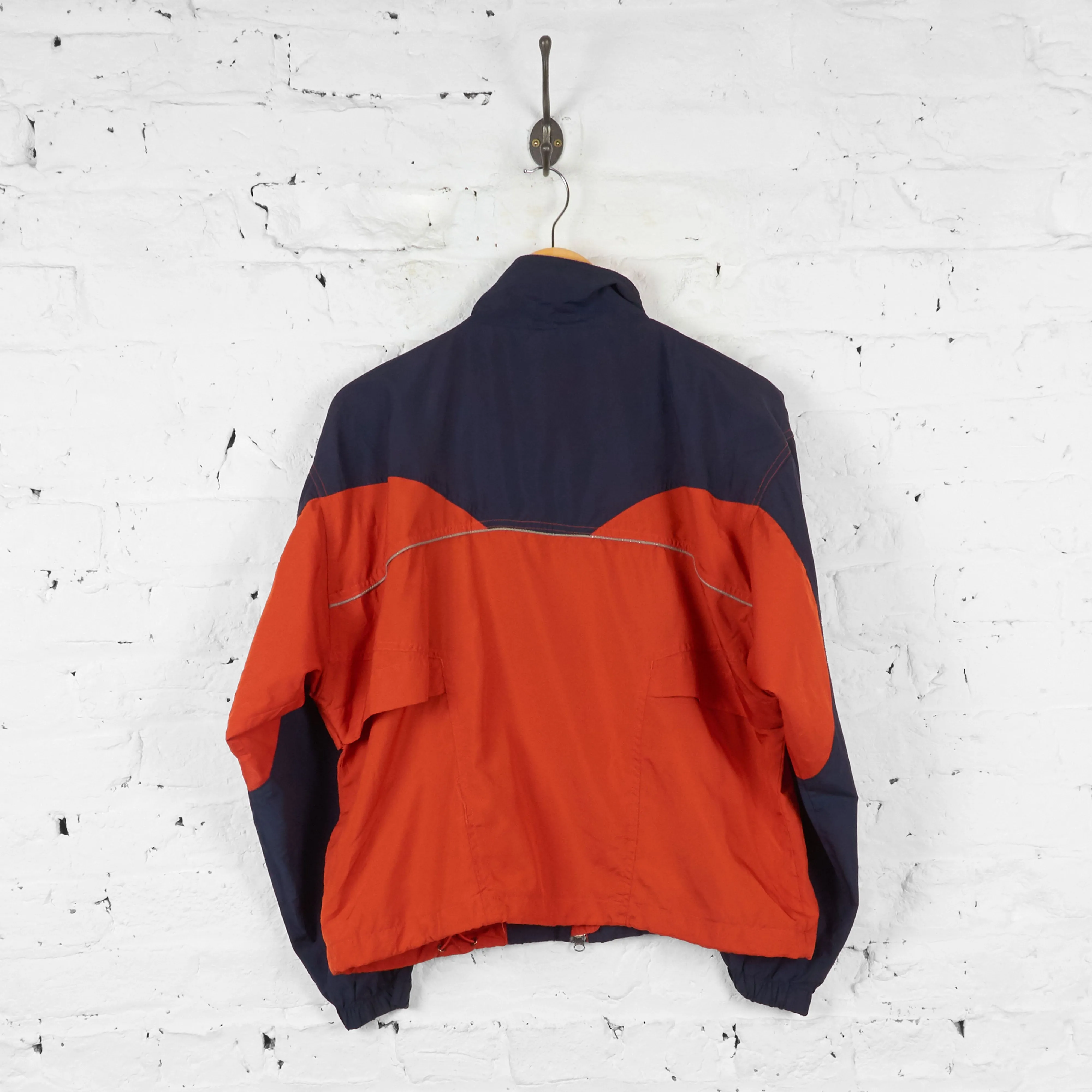 New Balance Windbreaker Shell Jacket - Blue/Orange - M