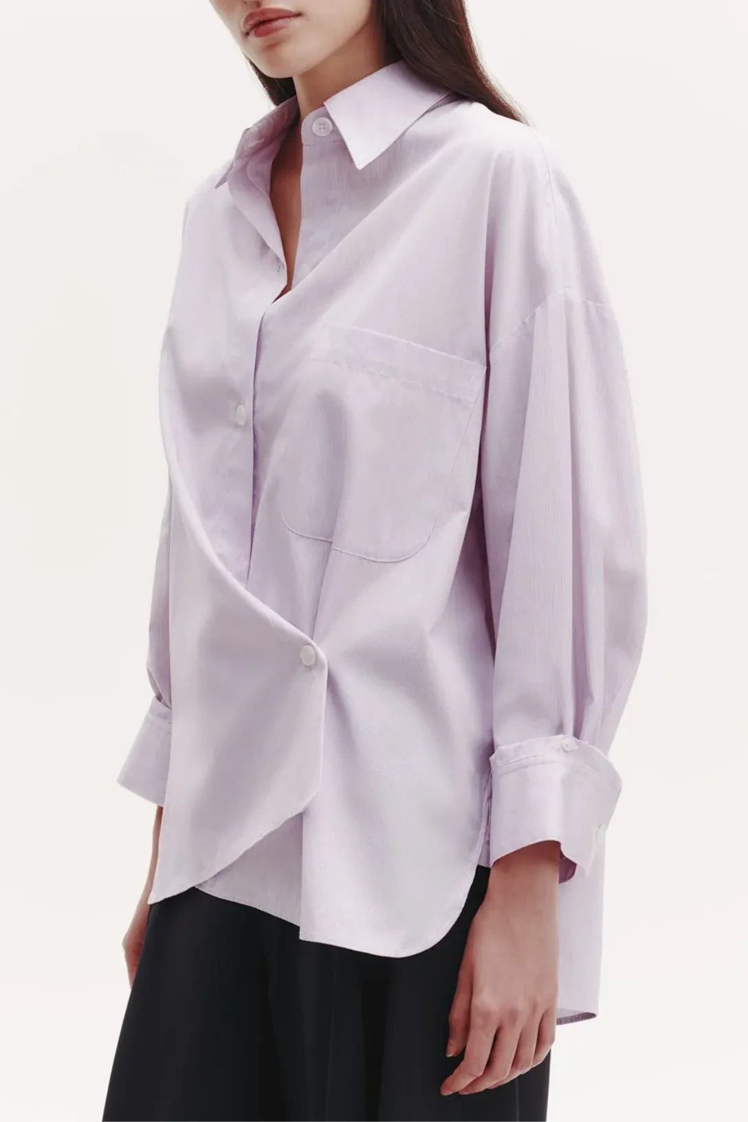 New Earl Shirt | White / Purple