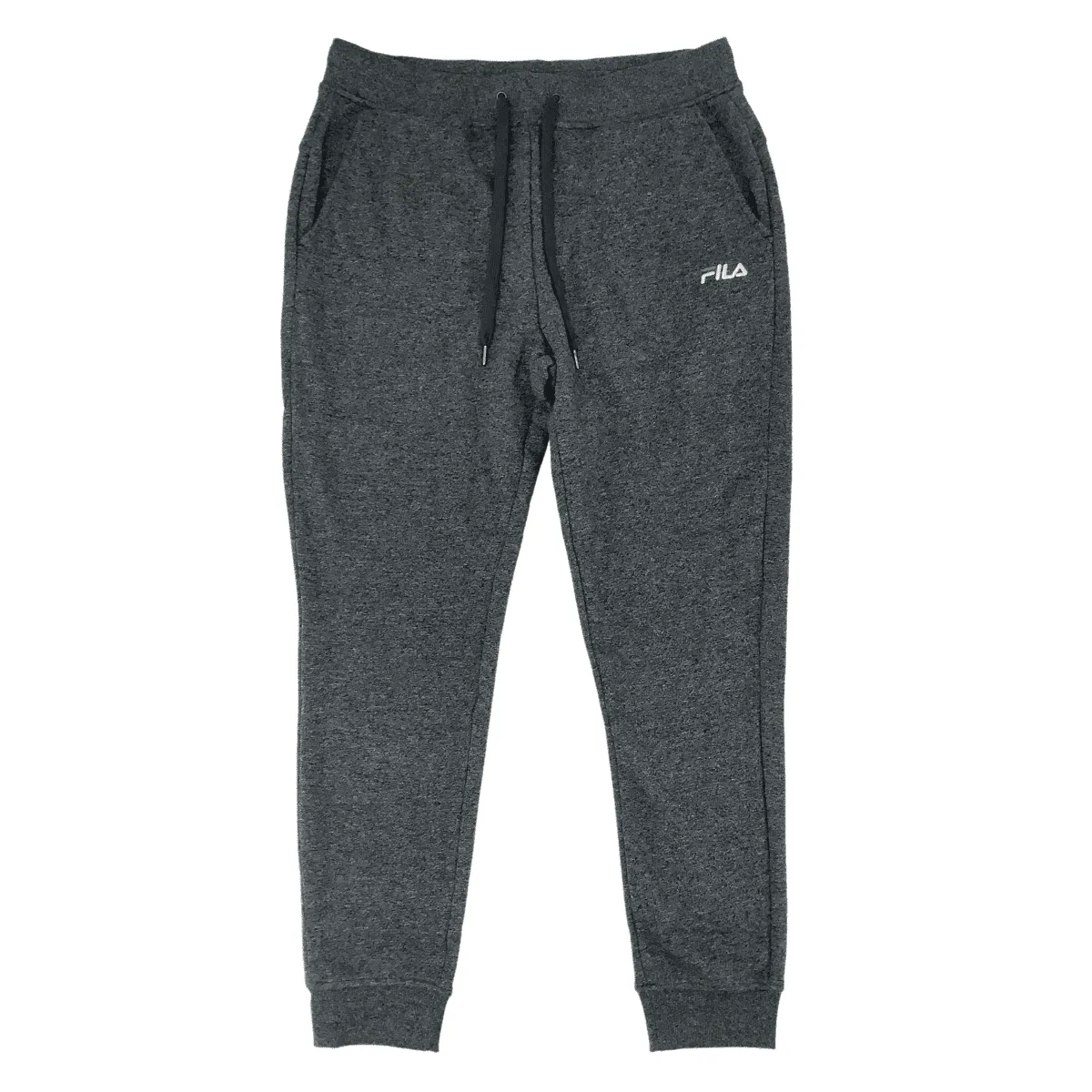 New Fila Men’s Grey Fleece Jogger Sweatpants Sz XL!