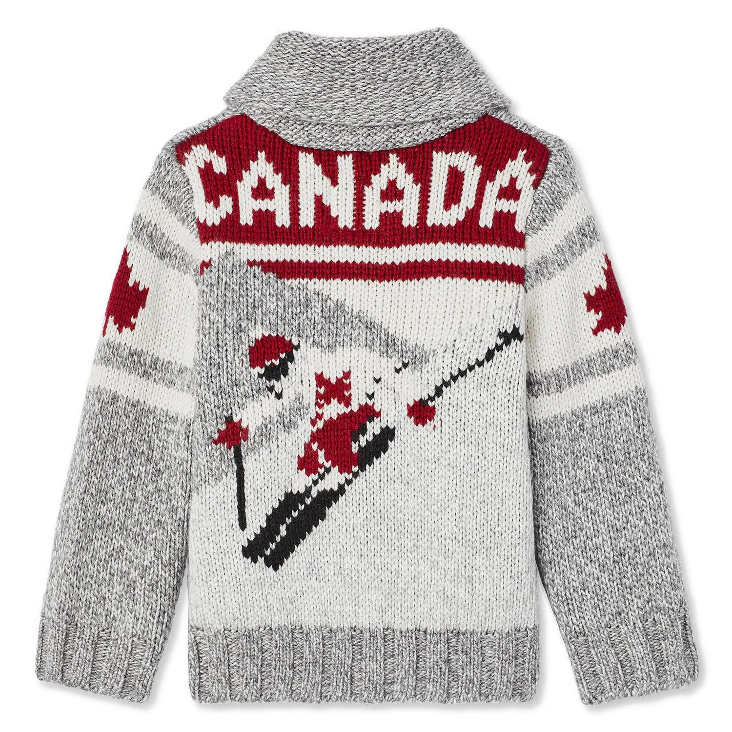 New with tags! Canadiana Toddler Jacquard Knit Ski Cardigan, Sz 3T!