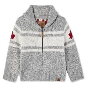 New with tags! Canadiana Toddler Jacquard Knit Ski Cardigan, Sz 3T!