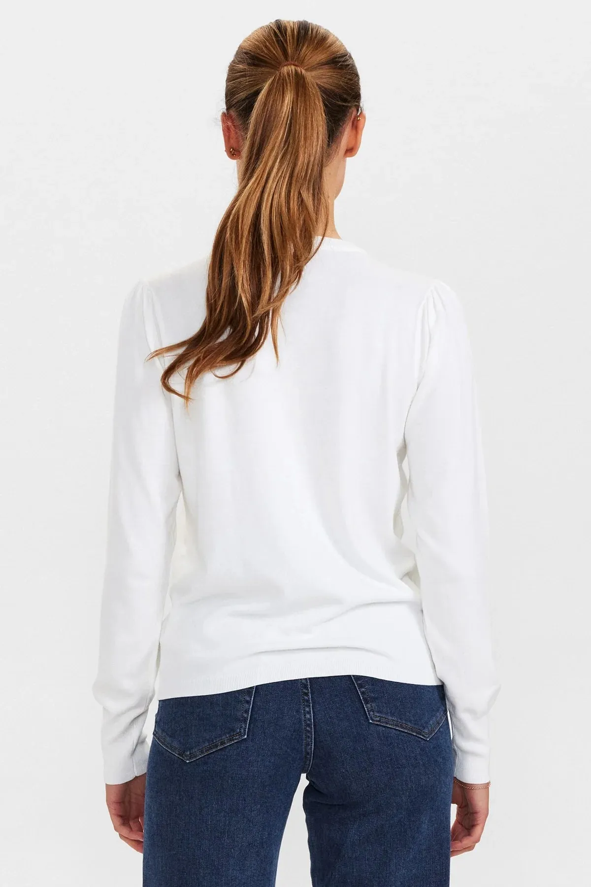 NUBIACIA CARDIGAN - CLOUD DANCER
