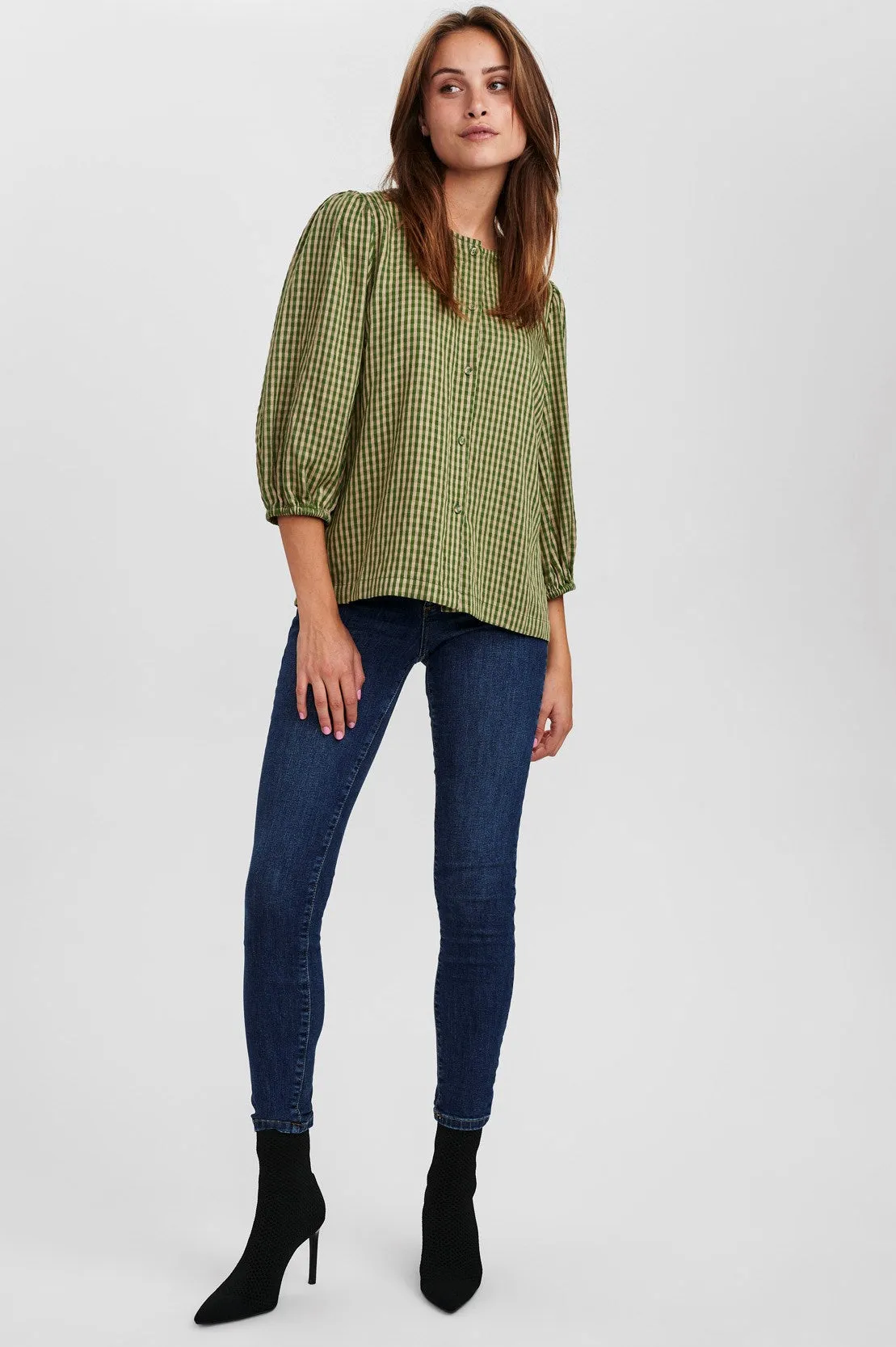 NUTEXY BLOUSE - Fern Green