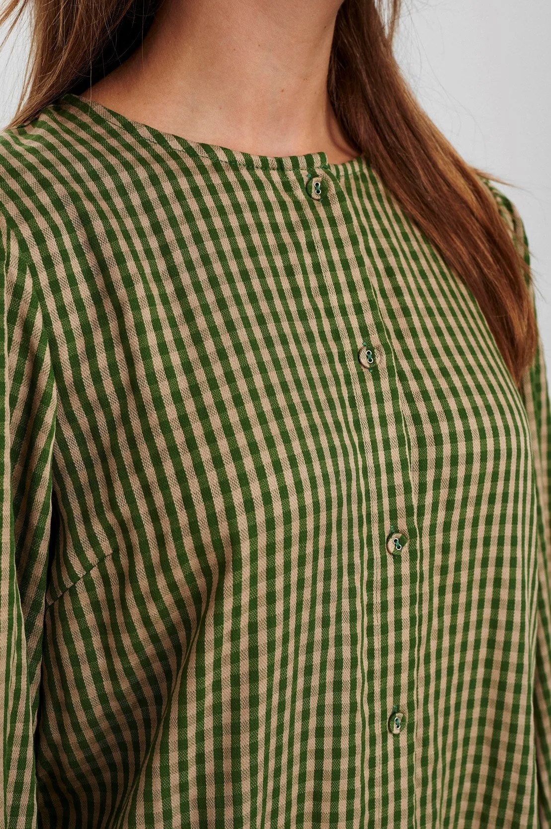 NUTEXY BLOUSE - Fern Green