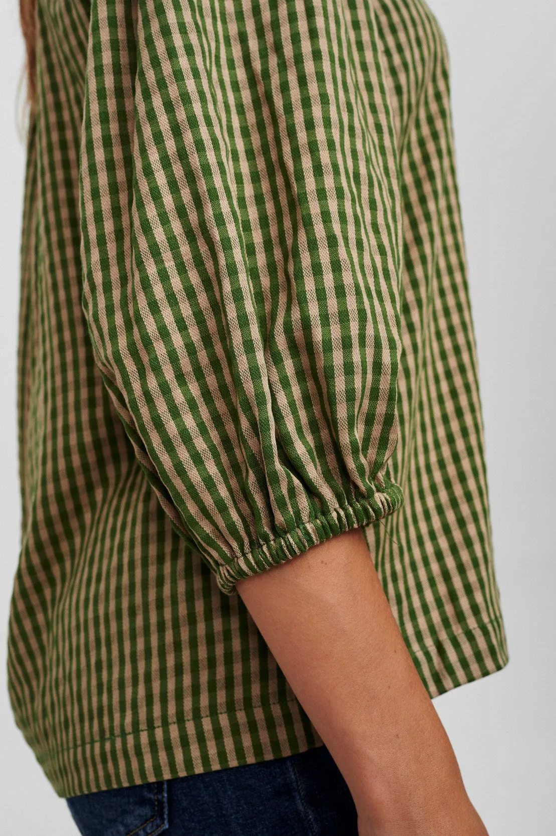 NUTEXY BLOUSE - Fern Green