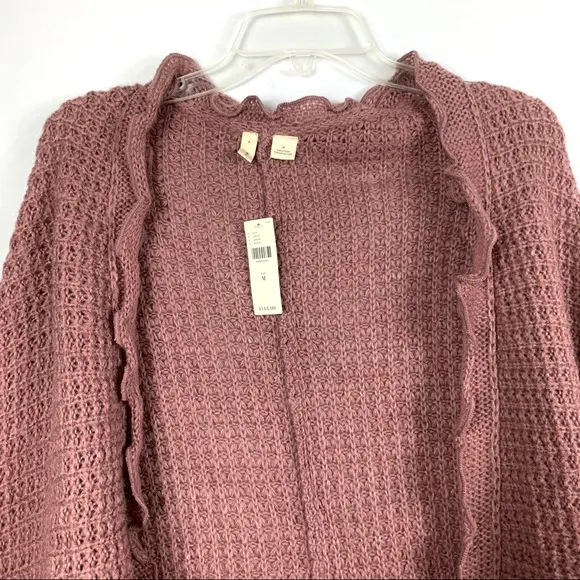 NWT Anthropologie Moth Rocia Ruffled Cardigan