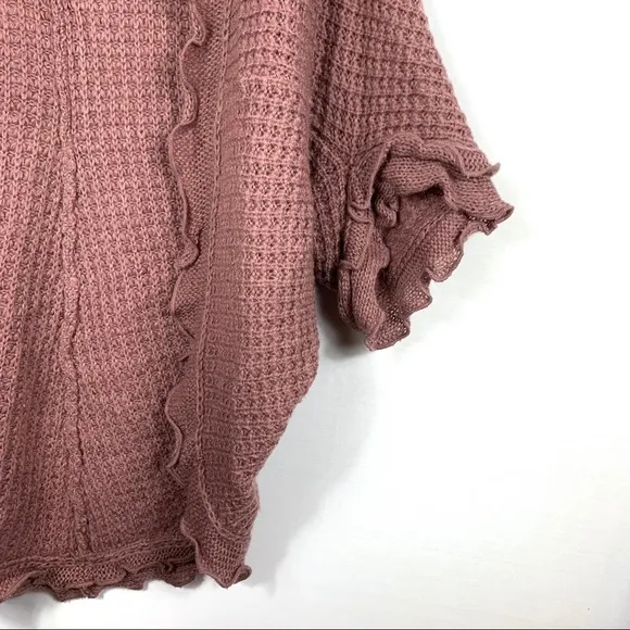 NWT Anthropologie Moth Rocia Ruffled Cardigan