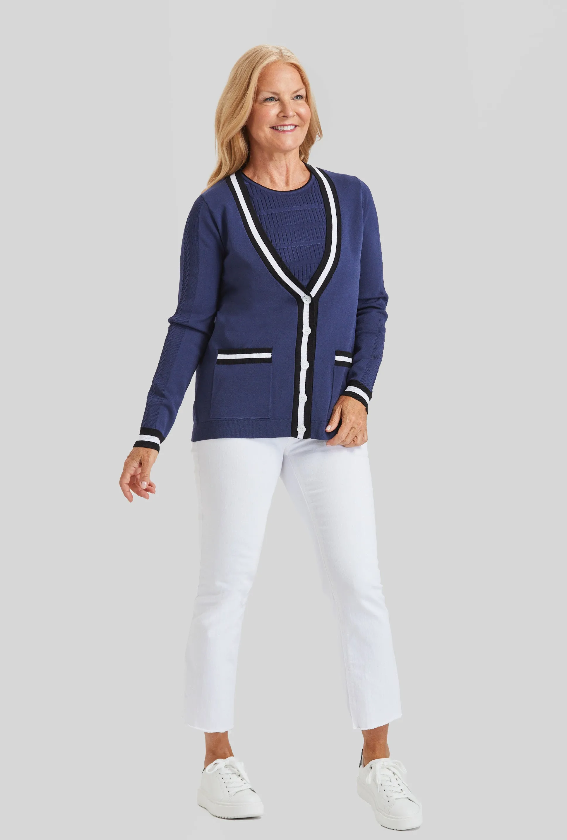 Off to the Races Cardigan- FINAL SALE