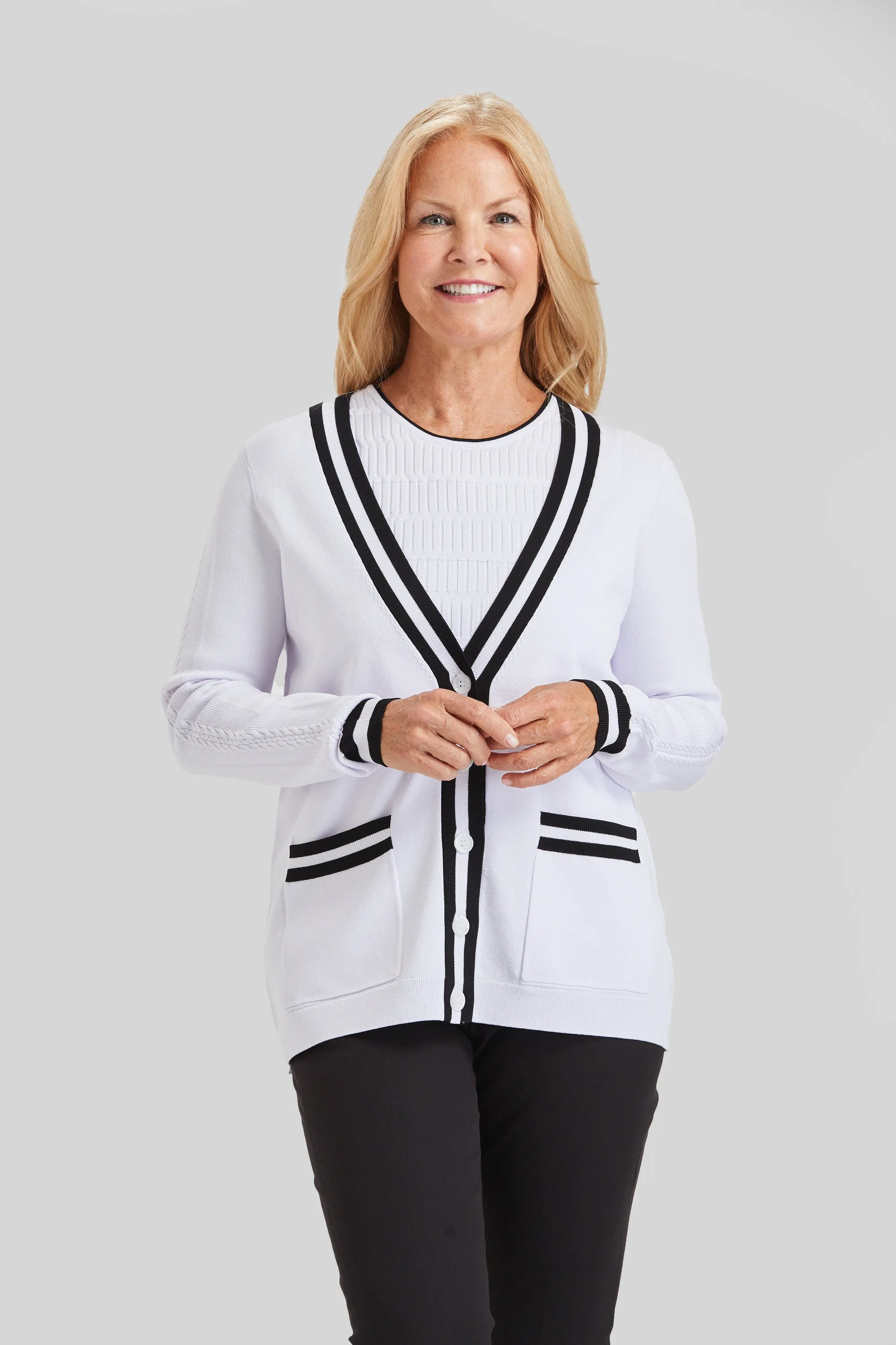 Off to the Races Cardigan- FINAL SALE