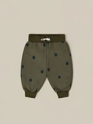 Olive Dots Sweatpants