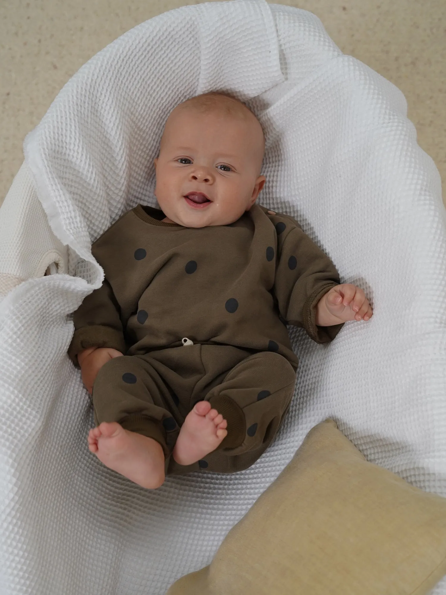 Olive Dots Sweatpants