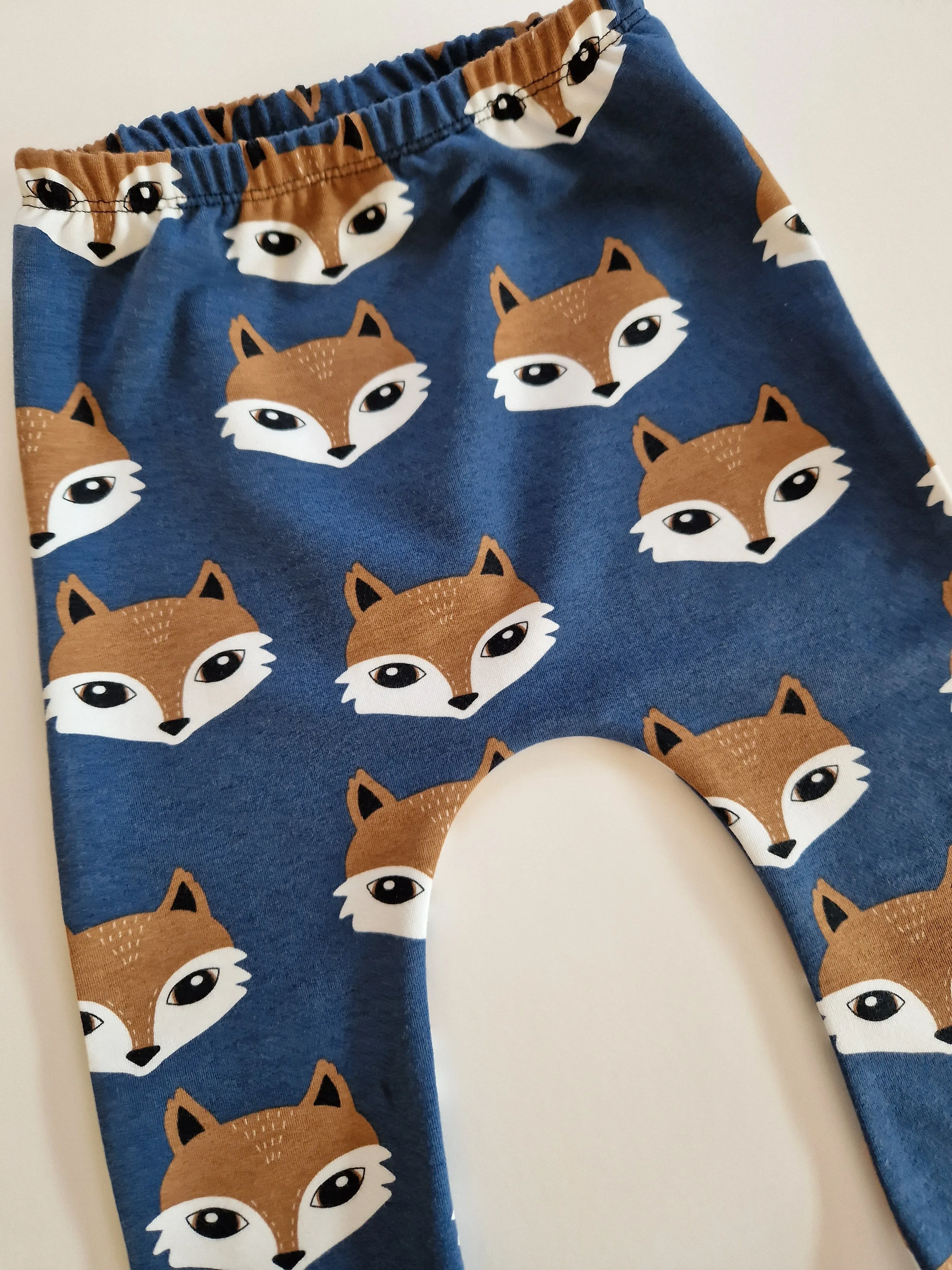 Organic Blue Fox Leggings
