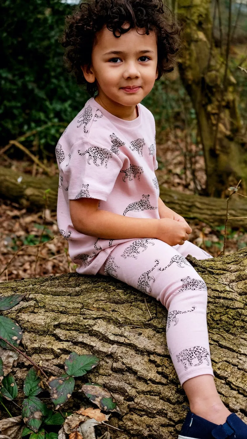 Organic Cotton Leggings Amur Leopard