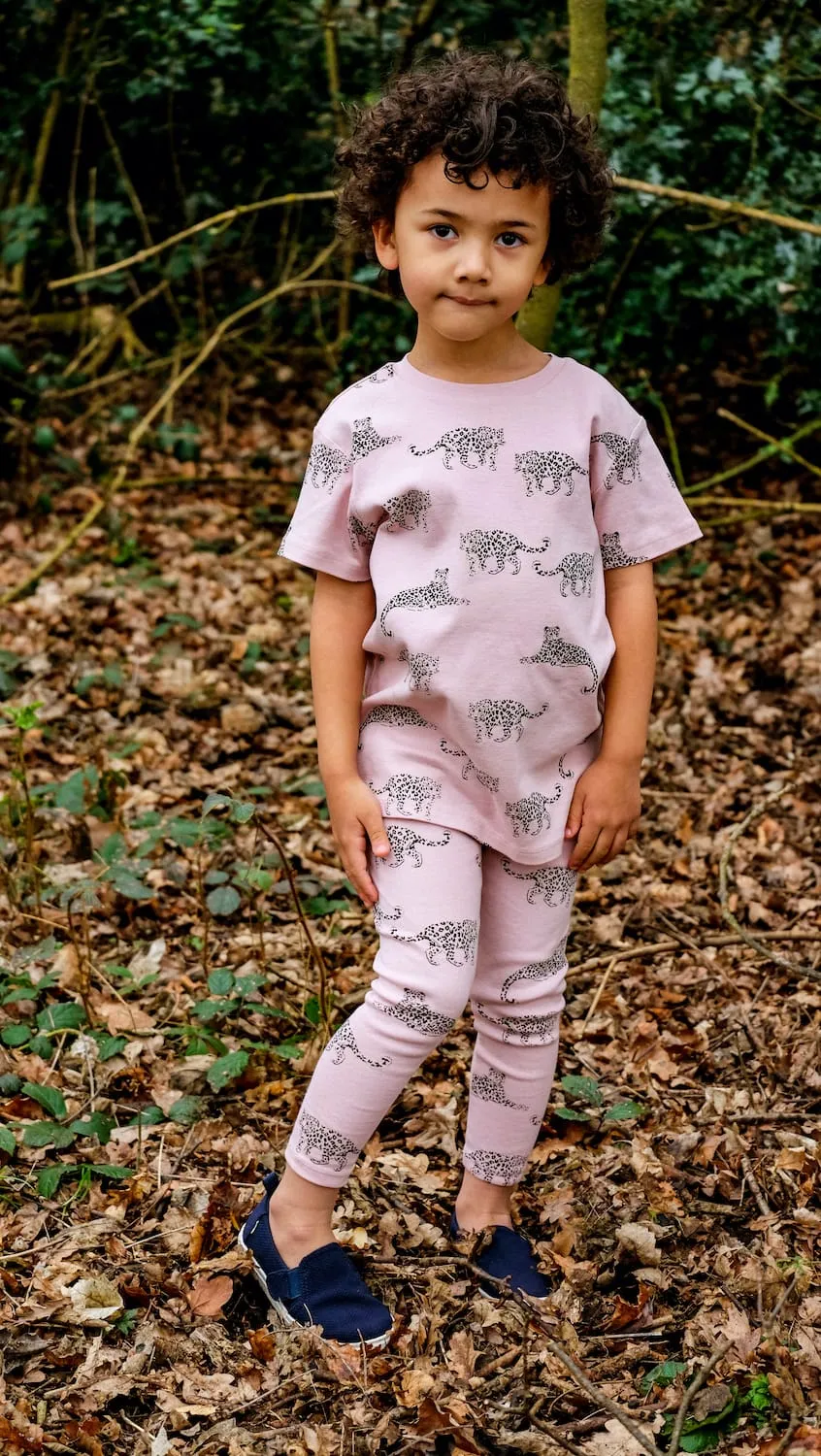 Organic Cotton Leggings Amur Leopard