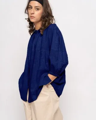 Organic Faded Tile Button-Up Shirt
