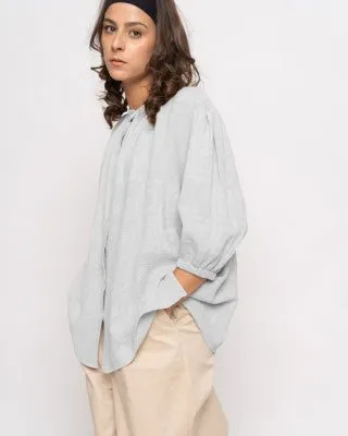 Organic Faded Tile Button-Up Shirt