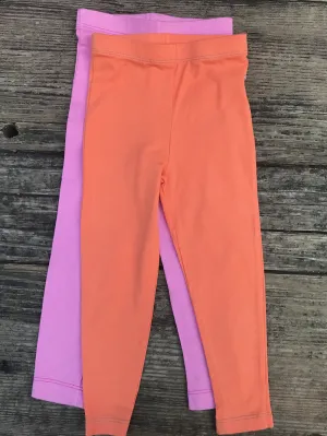Organic Orange Baby Legging