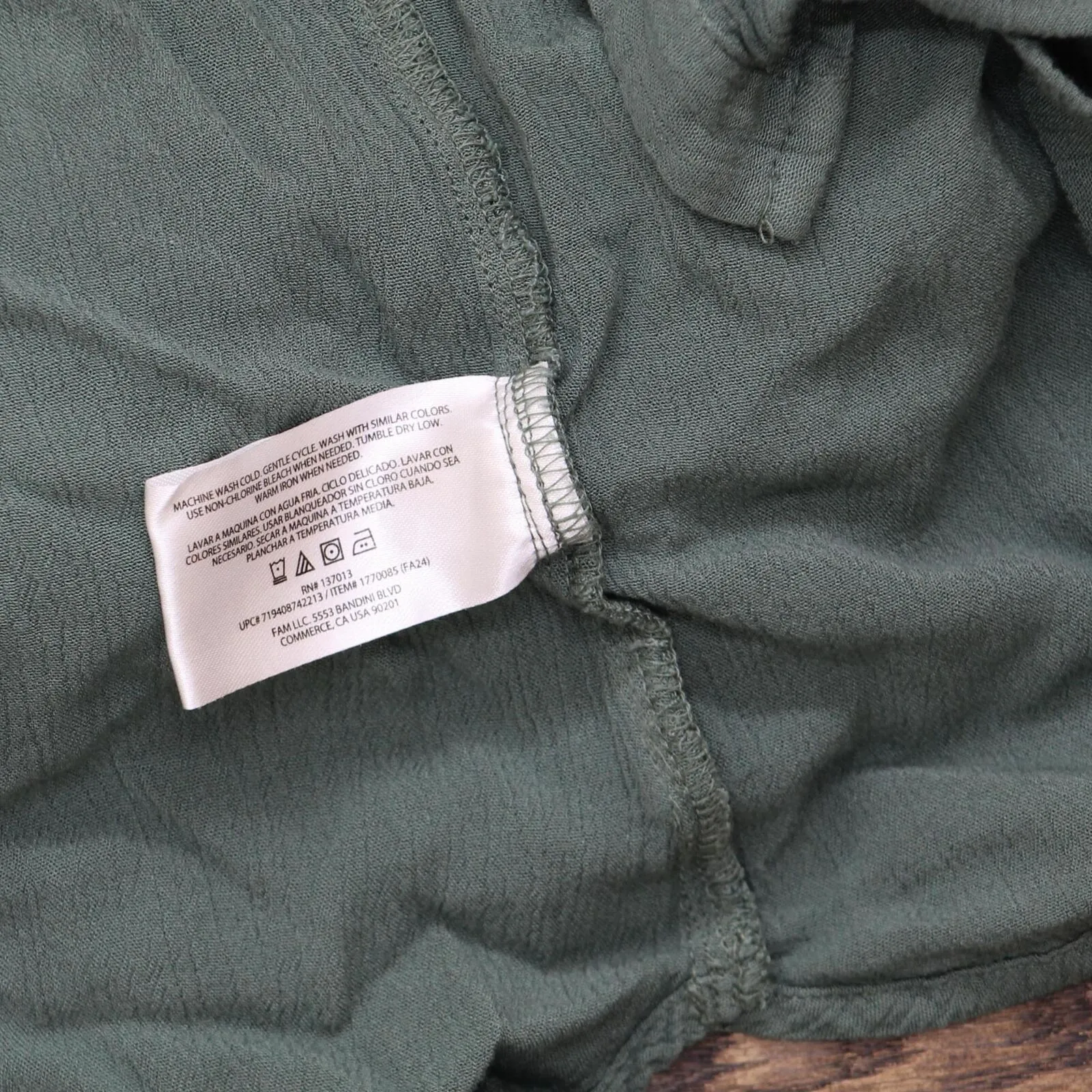 Orvis Womens Gauze Button Up Shirt Top 1770085 Green M