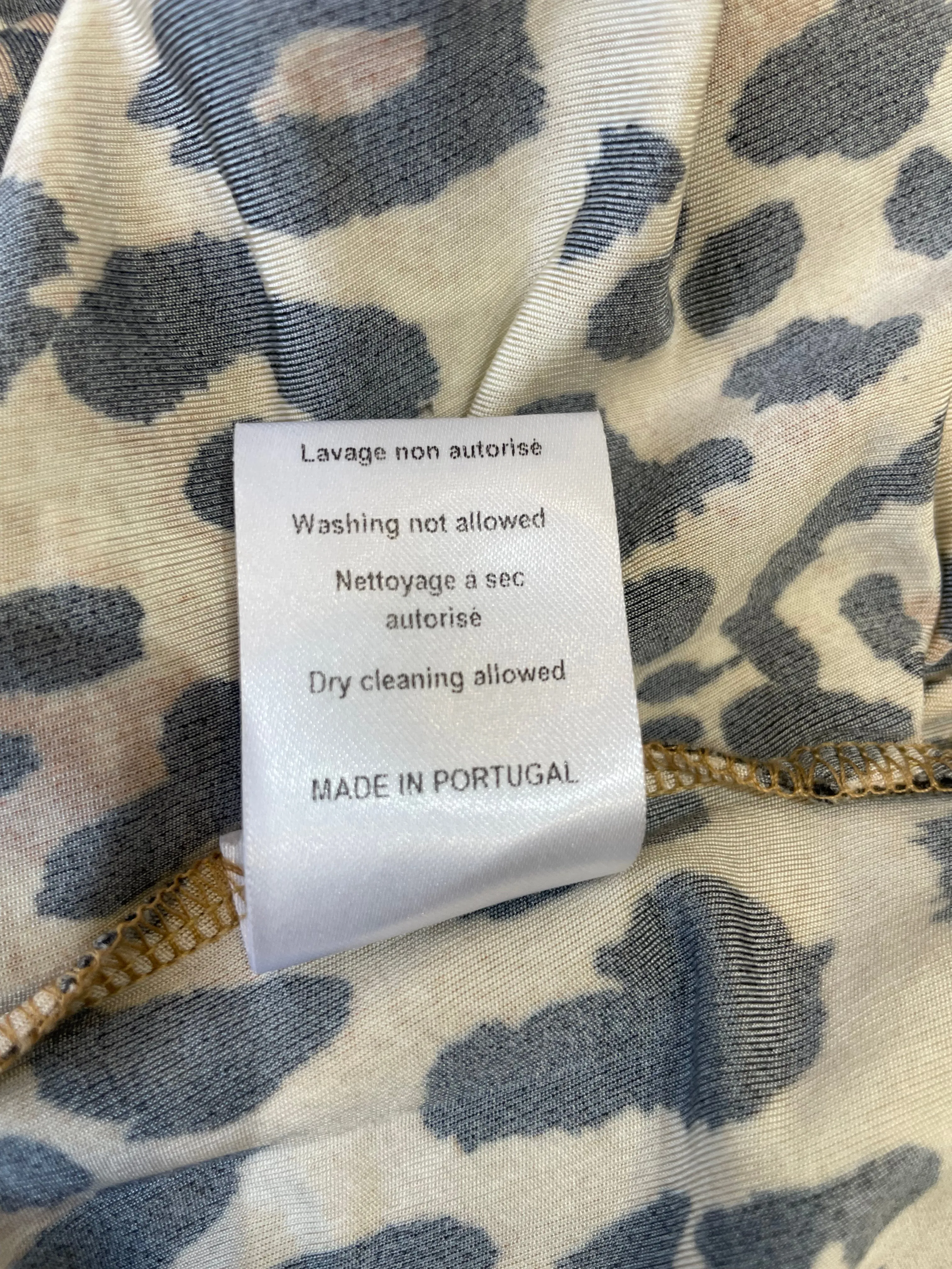 Paco Rabanne Leopard Button-Up Ruched Blouse