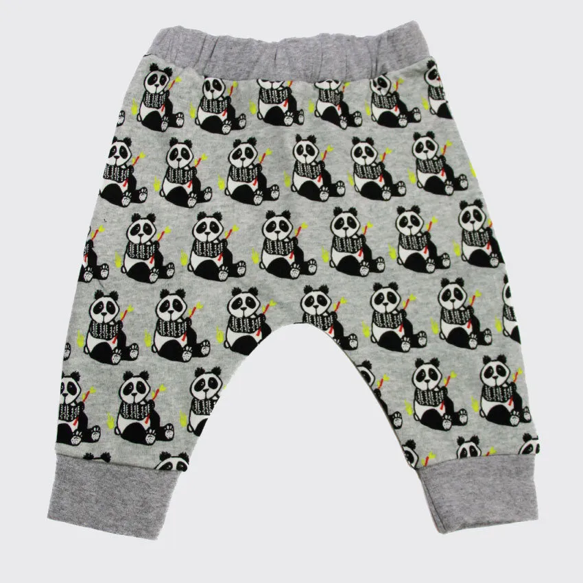 Panda Print Organic Baby Clothes 3 Piece Set | CocoBabyBox