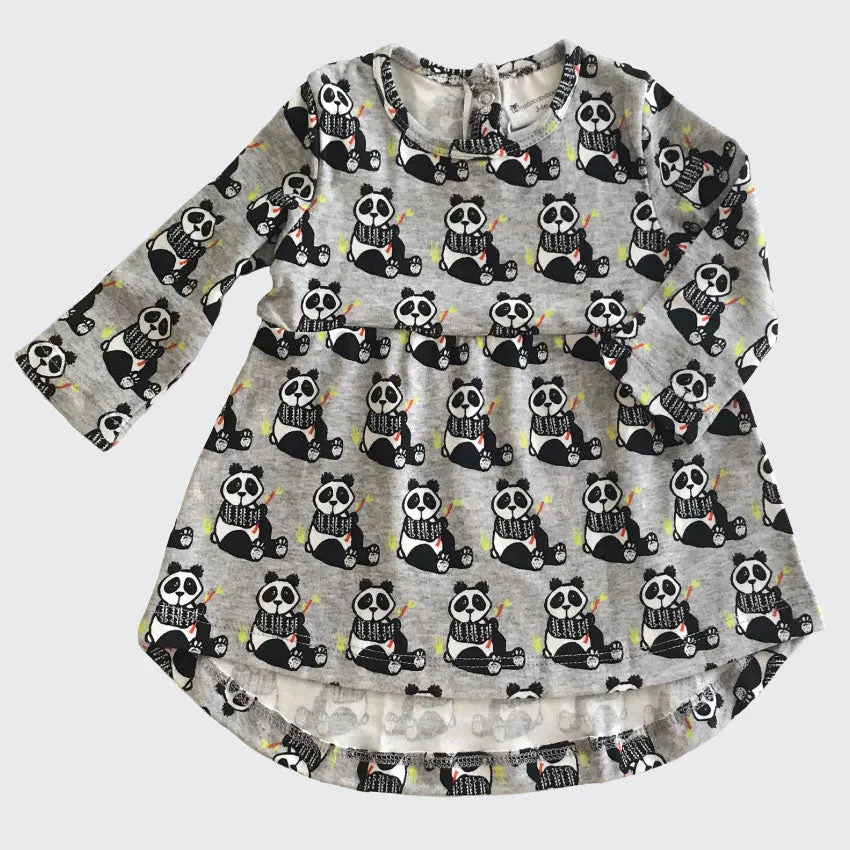 Panda Print Organic Baby Clothes 3 Piece Set | CocoBabyBox