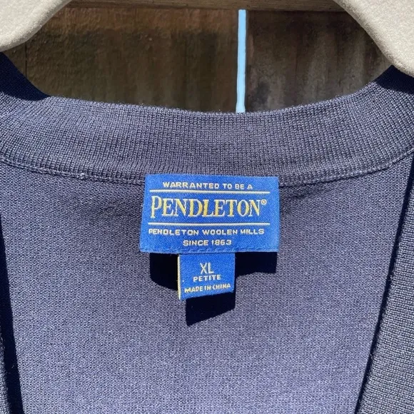 Pendleton Silk Blend Paisley Floral Printed Button Up Cardigan Sweater NWOT