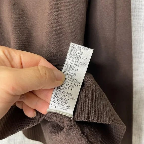 Peter Nygard Silk Cotton button Front Penny Lane cardigan With Fox Collar Sz XL