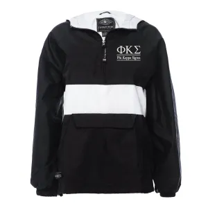 Phi Kappa Sigma Rugby Striped Lined Windbreaker
