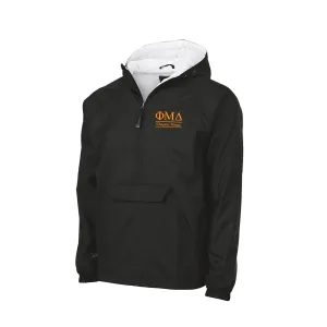 Phi Mu Delta Flannel Lined Windbreaker - Chapter Name
