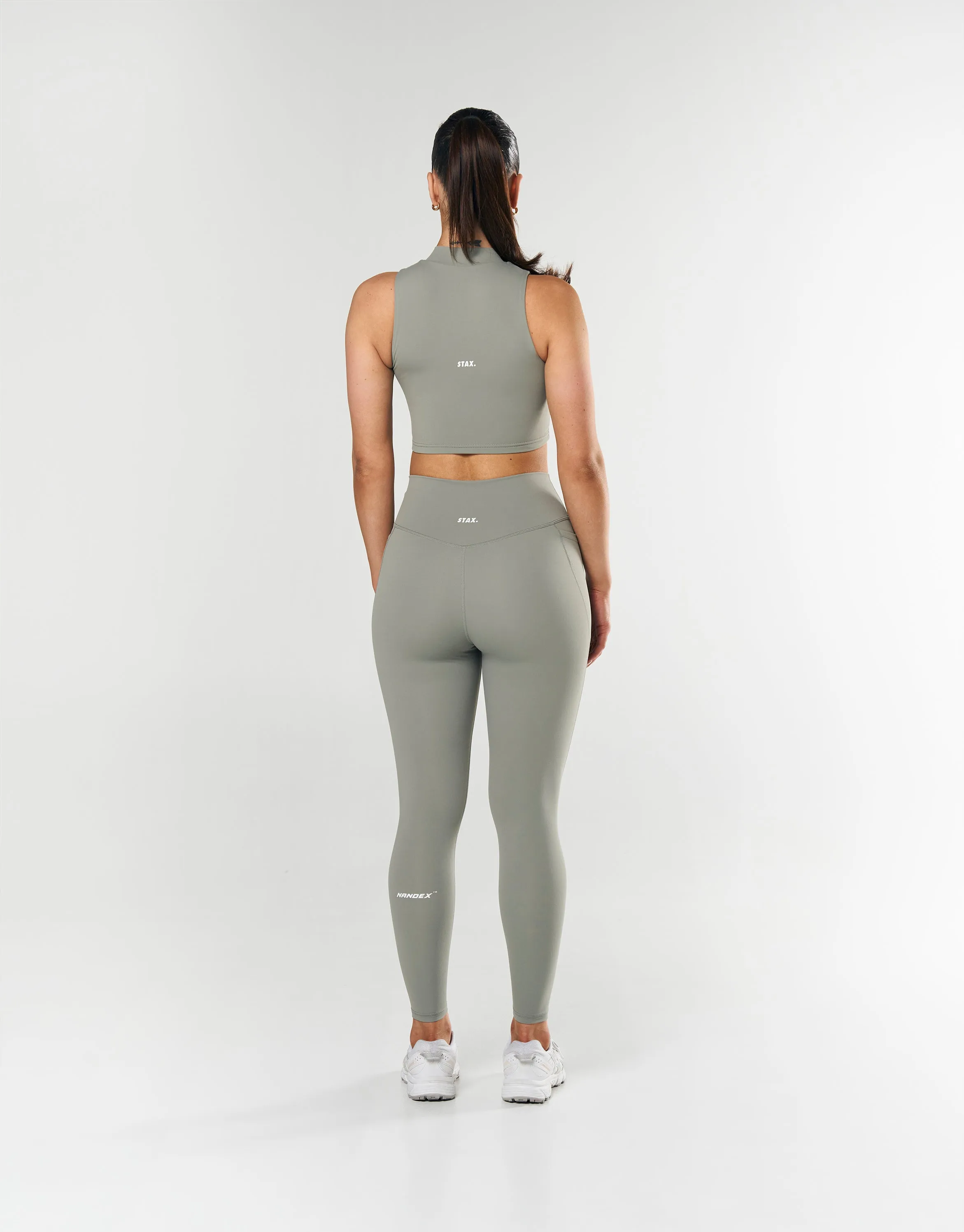 Phone Pocket Full Length Tights NANDEX ™ - Sage