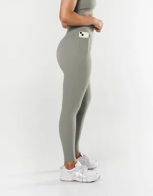 Phone Pocket Full Length Tights NANDEX ™ - Sage